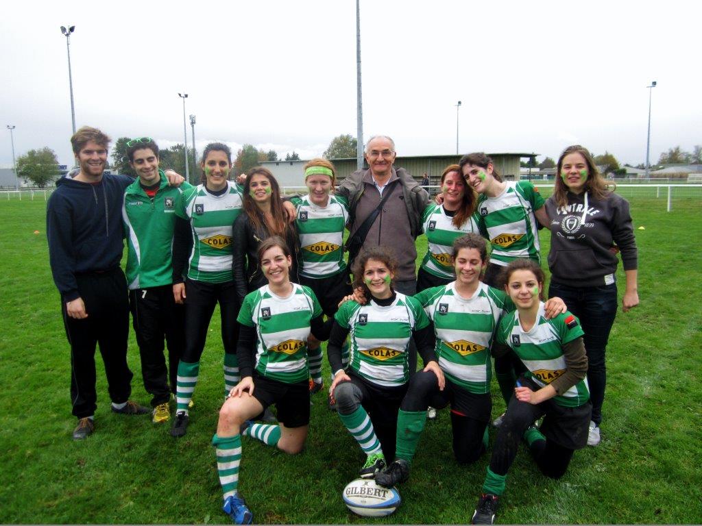 Les "rugby-women" centraliennes  Pau